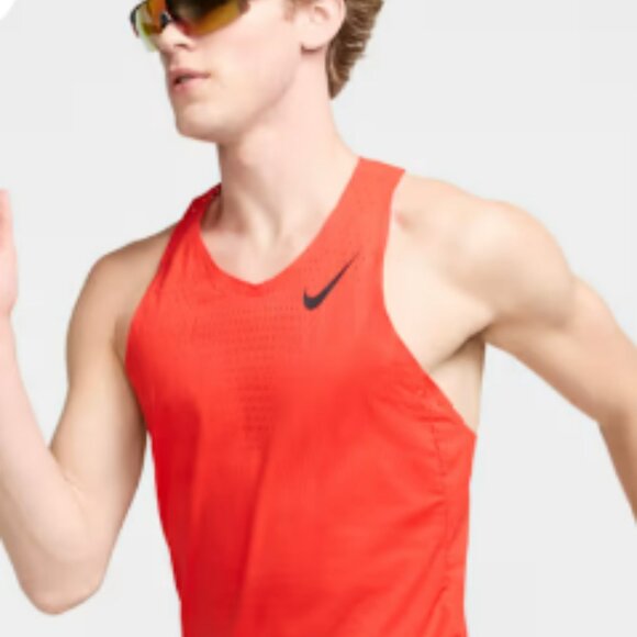 NIKE: Men's AeroSwift Dri-FIT ADV Singlet - Picture 2 of 10
